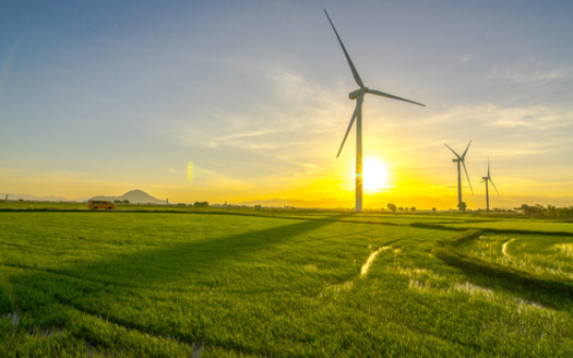 According to an annual industry report, South Dakota had the fifth-highest output in the nation last year of electricity generated by wind turbines. (Adobe Stock)