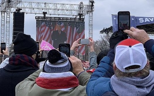 A West Virginia state delegate is facing sanctions for participating with pro-Trump groups storming the U.S. Capitol. (Wikimedia Commons)