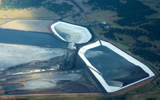 The coal ash ponds for retired Units 1 and 2 of Colstrip leak 400,000 gallons of contaminated water per day. (Western Organization of Resource Council)