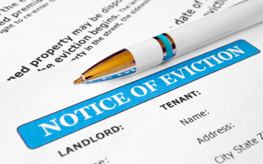 Evictions had risen about 21% before the pandemic, but dropped 10% once the moratorium took effect. (Frontier/iStock)