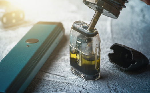 A bill in the Montana Legislature would overturn 11 local ordinances banning flavored vape products. (DedMityay/Adobe Stock)
