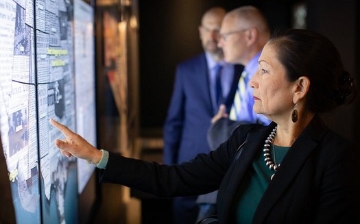 U.S. Rep. Deb Haaland, D-N.M., could be the first Native American to serve as a Cabinet secretary if she is confirmed to lead the Department of the Interior. (Wikimedia Commons)