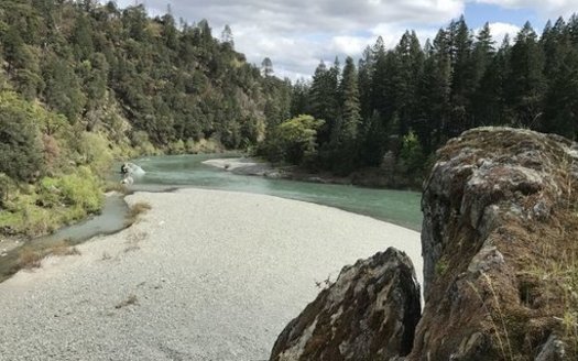 The South Fork Trinity River is one of many places that would receive greater protections under a new wilderness bill passed by the U.S. House of Representatives. (Jeff Morris/Pew Environment Group)