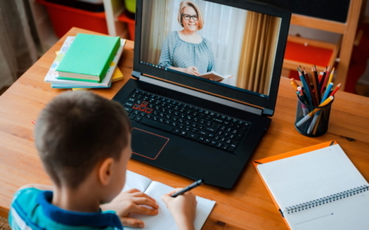 Some Virginia grandparents raising grandchildren have had difficulties helping them navigate computers for online learning during the pandemic. (Adobe Stock)<br /><br />