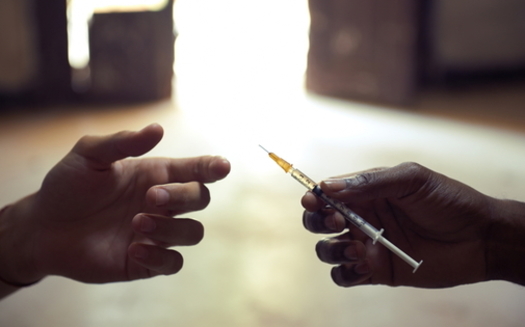 Opponents of a West Virginia bill that would limit needle-sharing programs say it would increase diseases and taxpayer costs for treatment. (Adobe stock)