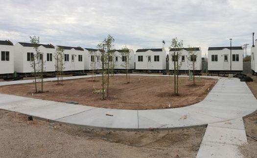 Imperial Valley College est a punto de abrir 26 casas pequeas para estudiantes sin hogar. (Colegio del Valle Imperial)