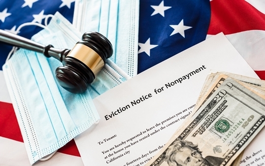 The Consumer Financial Protection Bureau and the Federal Trade Commission say they're prepared to enforce penalties against landlords who expel tenants despite the current federal ban on evictions, which is in effect until June 30. (Joaquin Corbalan/Adobe Stock) 
