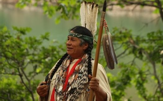 Chief Caleen Sisk of the Winnemem Wintu Tribe opposes efforts to raise the Shasta Dam and enlarge the reservoir because it would flood her tribe's ancestral lands. (Winnemem Wintu Tribe)