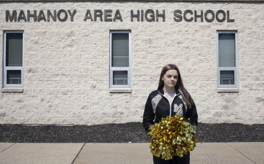 Brandi Levy was punished by her school for a message she sent to friends while she was away from school. (Photo: Danna Singer/ACLU)