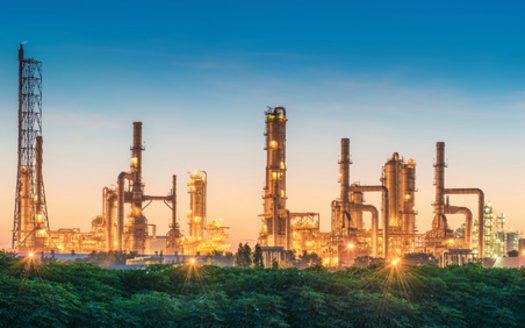 A 2015 Clean Air Act rule requires refineries to clean up benzene emissions when annual concentrations of this cancer-causing pollutant exceed the EPA's action level of 9 micrograms per year. (Adobe Stock) <br />