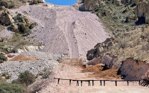 To create a route for the southern border wall between the U.S. and Mexico, the Trump administration used blasting techniques typically reserved for mining operations. (John Darwin Kurc)