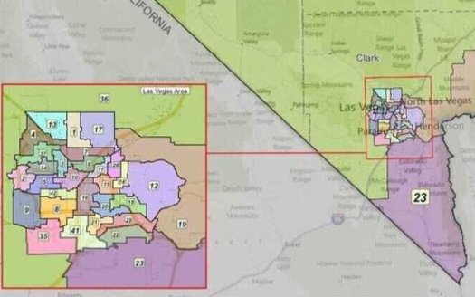 Las Vegas Political Map Armed With Census Data Community Groups Prep For Redistricting / Public  News Service