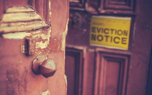 A new report that examines racial gaps between Black and white Virginians shows 60% of majority-Black neighborhoods in the state have eviction rates greater than 10%, quadruple the national average. (Adobe Stock)<br />
