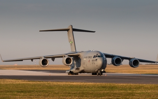 U.S. officials are using large military transports, such as C-17 Globemasters, to evacuate Americans and Afghan allies from the Kabul airport. (rebius/Adobe Stock)