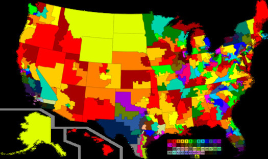 Every 10 years, states, including Arizona, go through the process of using new census data to redraw the boundaries for congressional and legislative districts. (Wikimedia Commons)