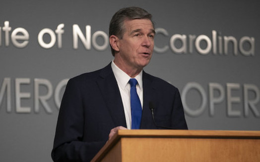 In 2018, North Carolina Gov. Roy Cooper issued Executive Order 80, a commitment to tackle climate change and build a clean energy economy. (Flickr/NC Dept. of Public Safety)<br />