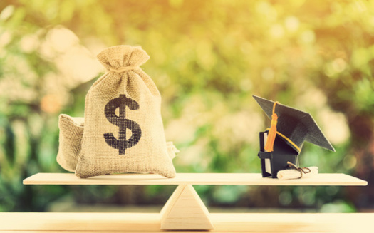Half of the college graduating class of 2019 in Washington state had student debt. (William W. Potter/Adobe Stock)