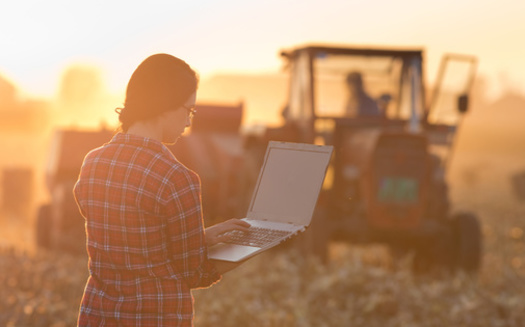 Nearly 80% of farmers do not have the option to change service providers if their connections are slow, according to a 2019 report from the United Soybean Board. (Budimir Jevtic/Adobe Stock)