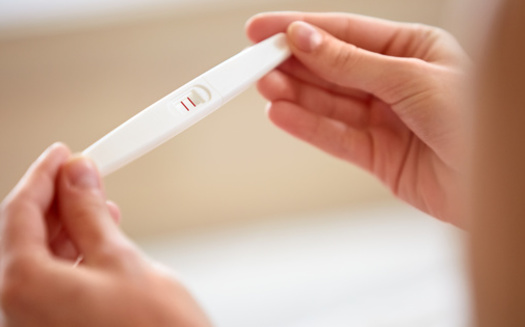 Pregnancy tests were the most common services crisis pregnancy centers provided, according to a new report. (puhhha/Adobe Stock)