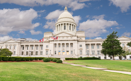 The Arkansas Board of Apportionment is composed of Gov. Asa Hutchinson, Attorney General Leslie Rutledge and Secretary of State John Thurston. (Adobe Stock)
