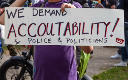 Accountability groups say larger police departments, such as the one in Minneapolis, are beholden to their unions and often slow to implement reforms. (Adobe Stock)