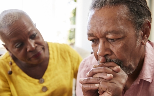 An AARP report finds that stressful life events, such as the death of a loved one or a job loss, can leave seniors more vulnerable to scams. (Monkey Business/Adobe Stock)