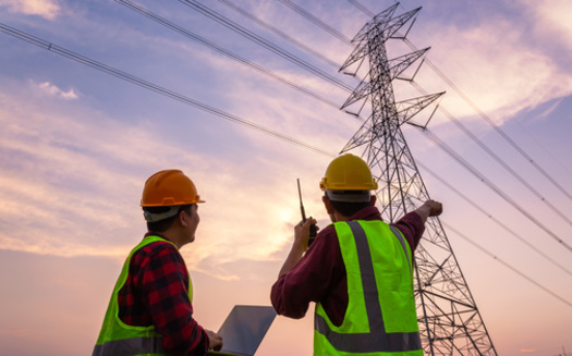 In addition to roads and bridges, labor leaders say the new infrastructure bill approved by Congress allows for work on other needs, such as adding more capacity to electric grids. (Adobe Stock)