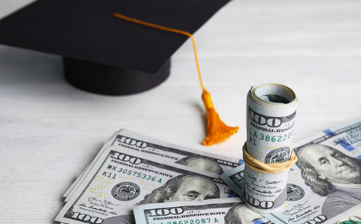 Idaho student-loan borrowers have an average of about $32,000 in public and private education debt. (New Africa/Adobe Stock)