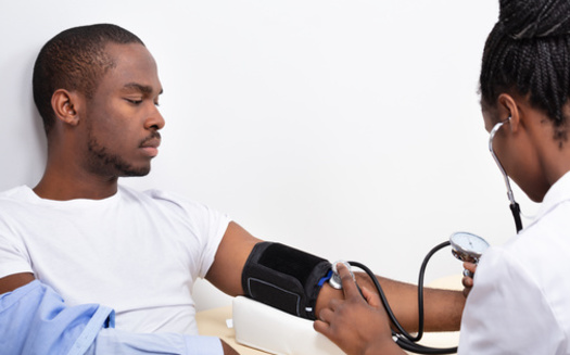 Groups like the American Heart Association report thar nearly half of American adults have high blood pressure, which is a leading cause of heart disease. (Adobe Stock)