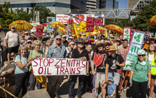 Zenith Energy's facility is in Northwest Portland, with oil coming in by rail through the northern part of the city. (Rick Rappaport)