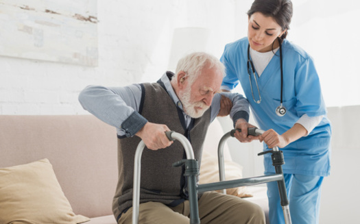 In 2020, 42% of New York's direct care workers lived in or near poverty. (Adobe Stock)