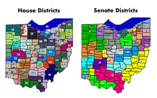 The commission charged with drawing Ohio's legislative districts is composed of five Republicans and two Democrats. (Ohio Redistricting Commission)