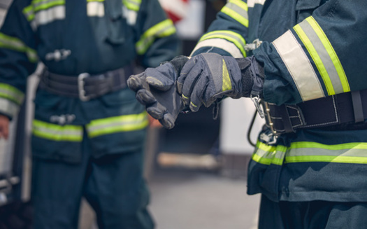 PFAS chemicals also have been found in firefighters' protective equipment, known as turnout gear. (Adobe Stock)
