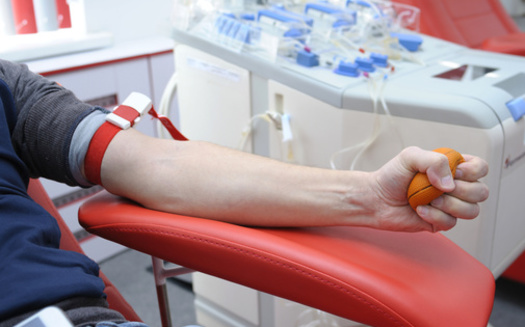 Approximately 36,000 units of red blood cells are needed every day in the United States. (Adobe Stock)