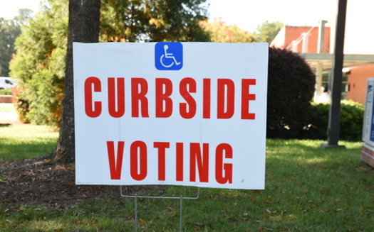 Missouri groups are working to increase access to vote-by-mail, curbside voting and accessible voting machines. (Sharkshock/Adobe Stock)