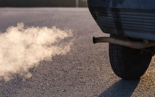 A 2021 study published in the journal Environmental Research Letters found pollution from tailpipe emissions in the northeastern U.S. is carried across state lines and can affect the health of people living in downwind states. (Adobe Stock)<br />