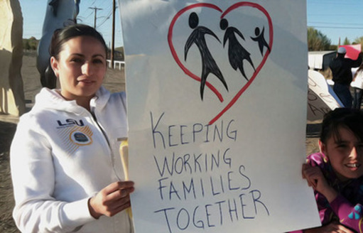 Since the start of the pandemic, at least 30,000 immigrant families in New Mexico were excluded from stimulus rebate checks, unemployment benefits and other safety-net programs. (SomosUnPuebloUnido) 