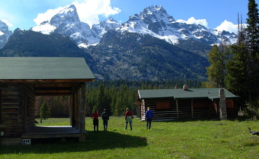 Geraldine Lucas homesteaded in what is now Grand Teton National Park near Jackson in 1913. She was the second woman to climb the Grand Teton, at age 58. (Mary Humstone)