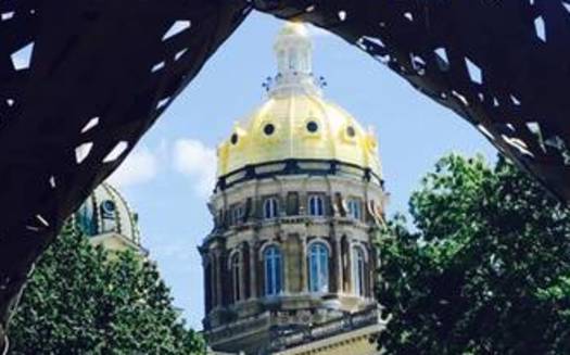 A photograph of the Iowa state capitol taken by Adam Reynolds, an aspiring photographer and Des Moines resident who has cerebral palsy. (Adobe Stock)