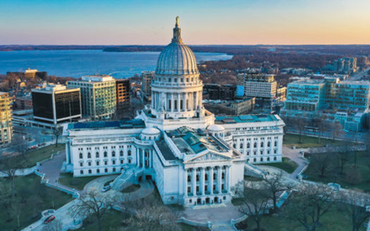 According to the National Conference of State Legislatures, Wisconsin is one of ten states with full-time legislatures. Despite taking home an average annual salary of more than $50,000, Wisconsin's lawmakers are not scheduled to meet again until next year. (Adobe Stock)