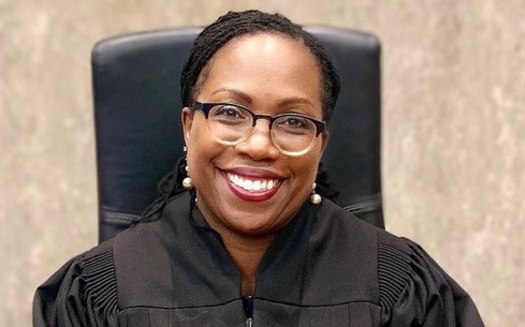 If confirmed, Judge Ketanji Brown Jackson would fill the U.S. Supreme Court vacancy created by Justice Stephen Breyer's retirement. (H2rty/Wikimedia Commons)