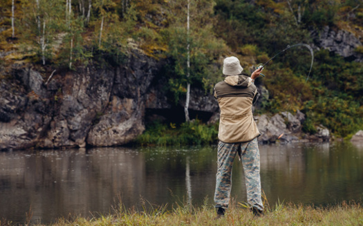 Some rural communities in Idaho rely on tourists visiting to fish for salmon. (Parilov/Adobe Stock)