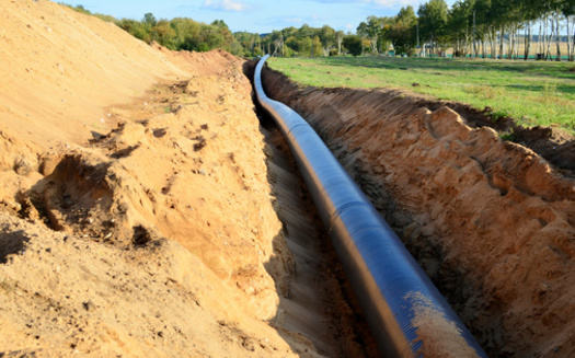 The Spire STL pipeline connects into the larger Rockies Express Pipeline, which stretches 1,700 miles across eight states. (Adobe Stock)