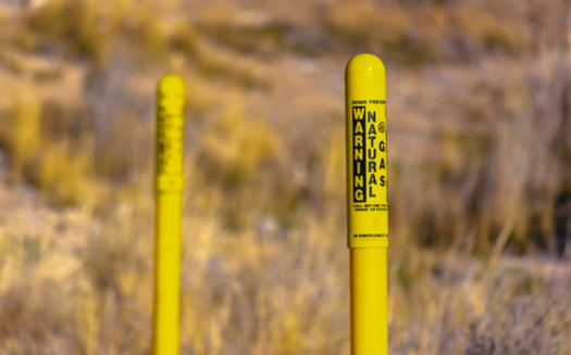 Natural gas pipelines can often release methane, a potent greenhouse gas, due to leaks or during maintenance repairs. (Adobe Stock)