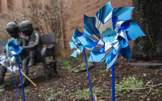 In 2008, the pinwheel was introduced as the new national symbol for child-abuse prevention. (Adobe Stock)