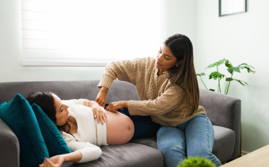 Many people going through childbirth have found at-home births to be more positive experiences than hospital-based births. (AntonioDiaz/Adobe Stock)