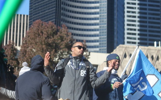 Doug Baldwin won the Super Bowl with the Seattle Seahawks in 2014. (Jeff/Flickr)