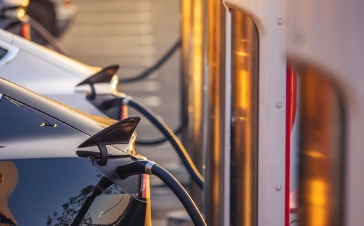 Arizona and other states are slated to receive billions of federal dollars over the next five years to build a network of electric-vehicle charging stations. (hogoboom/Adobe Stock)