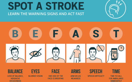Recognizing a stroke early can save a person's life and prevent disabilities. (elenabsl/Adobe Stock)