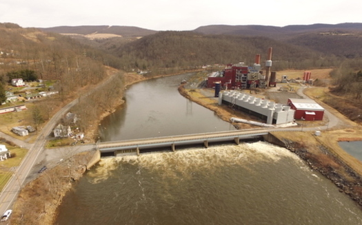 The Albright Dam is the last dam in West Virginia on the Cheat River, and environmental groups say it has long been an impediment to fish migration. (Joey Kimmet/Friends of the Cheat)